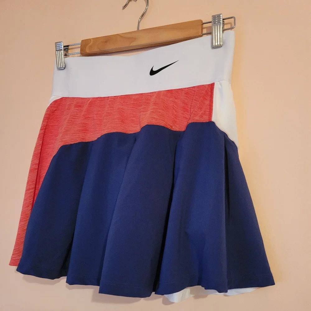 Nike Advance Hybrid Swing Athletic Skirt Lined With Shorts, Tennis, Golf, Small - Picture 7 of 15